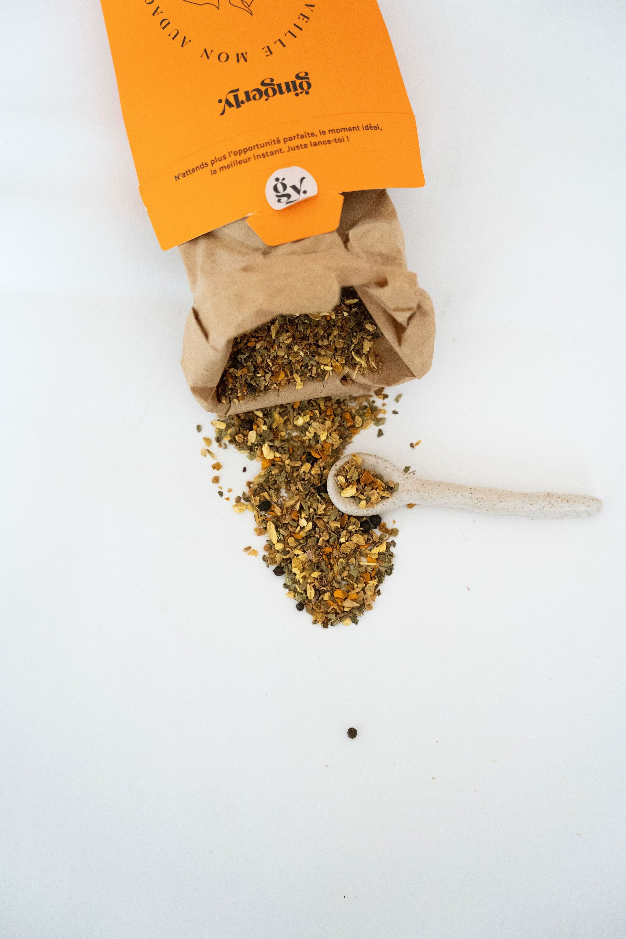 Infuso-rituale biologico Risveglio la mia audacia, scatola BULK 70g