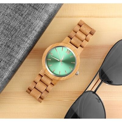 2022 New Men's Wooden Outdoor Sport breathable Wrist Watches