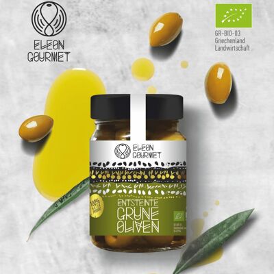 Bio oliven grün ohne kern 180g
