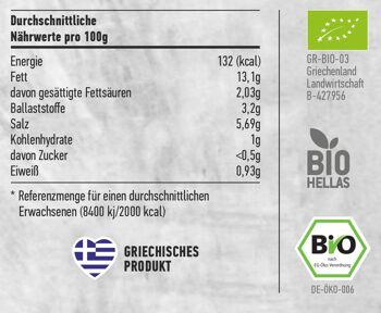 OLIVES VERTES PELÉES BIO 180G 2