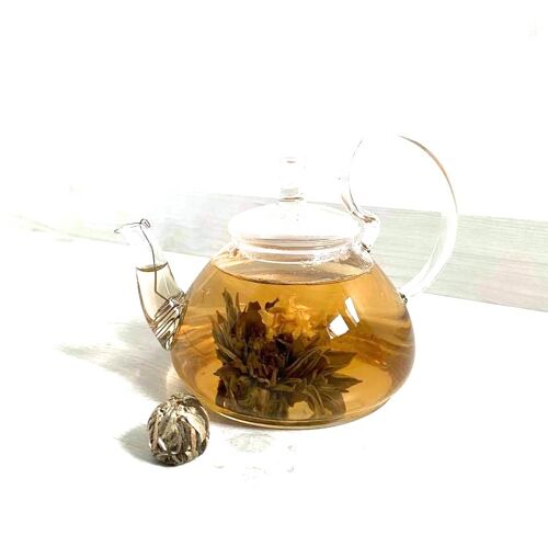 Fleur de thé jasmin - boule de thé - 1L