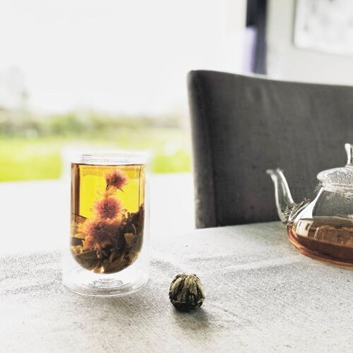 Fleur de thé printanière - boule de thé - 1L