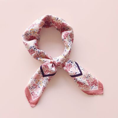 Summer Flowers Square Scarf
