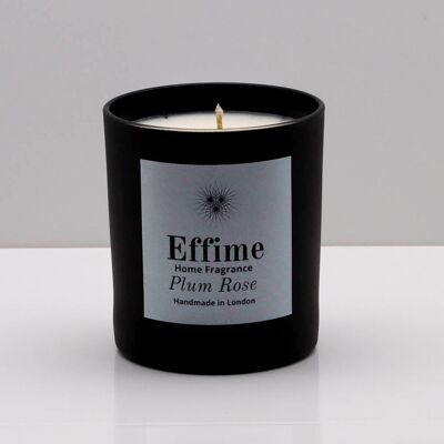 Plum Rose Candle