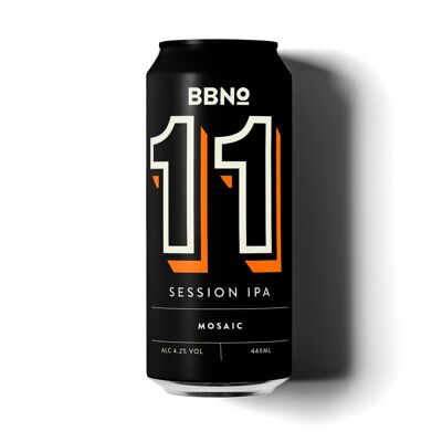 11 Session IPA – Mosaic 24x440ml case