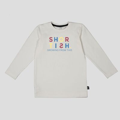 Ecru MULTICOLOUR LOGO T-SHIRT