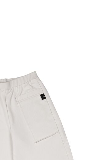 PANTALON BAGGY SPORT écru 3