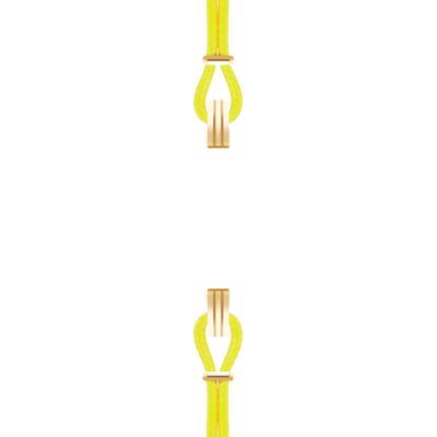 Cotton strap for SILA clip OR case colori neon yellow