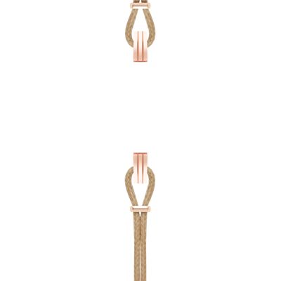 Cotton strap for SILA clip case ROSE GOLD nude color