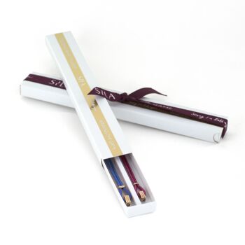 Bracelet coton pour boitier SILA clip OR ROSE colori nuance Noir & Blanc 4