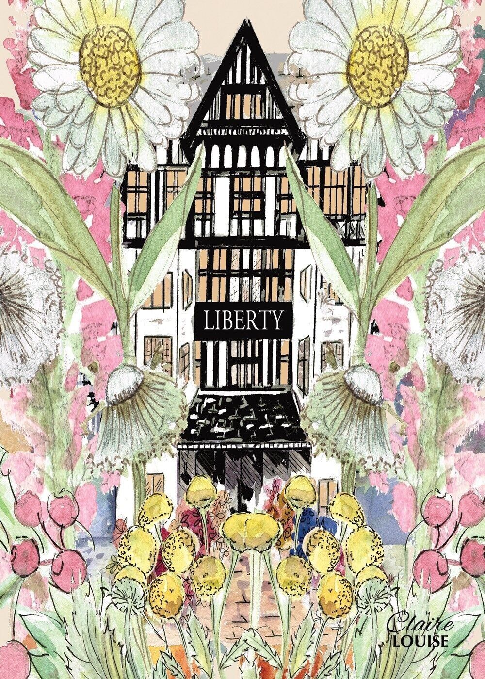 Geschenkpapier Freiheit in voller Blüte