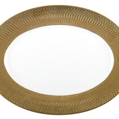 PRINZESSIN OVAL GOLDEN DISH