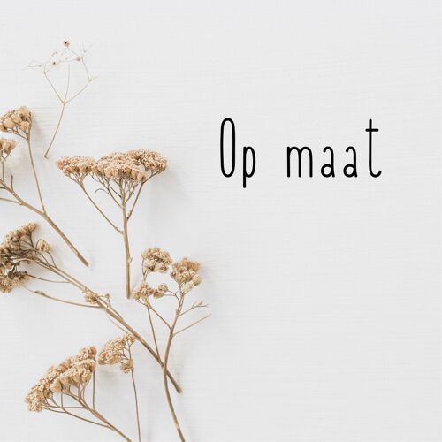 Lieverlief op maat Minimalistische lijst