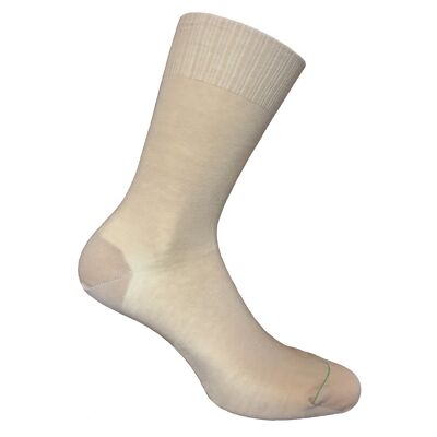 La BIO - Cotton mid-sock - Beige