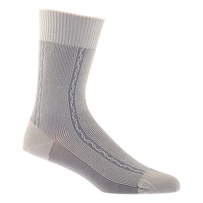 L'ELEGANTE HOMME - Halbsocken ohne Gummizug - Beige