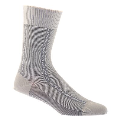 L'ELEGANTE HOMME - half-socks without elastic - Beige