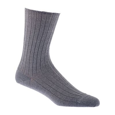 LA PURE LAINE - half-socks without elastic - Gray