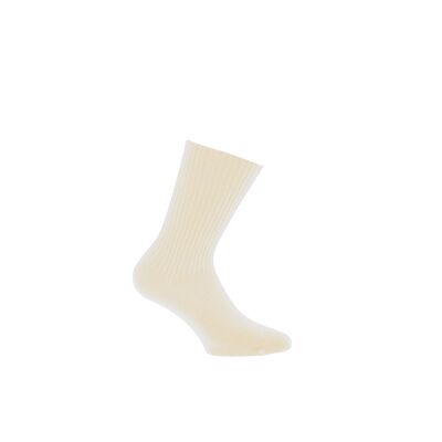 LA REGULATRICE - mid-sock without elastic - Ecru