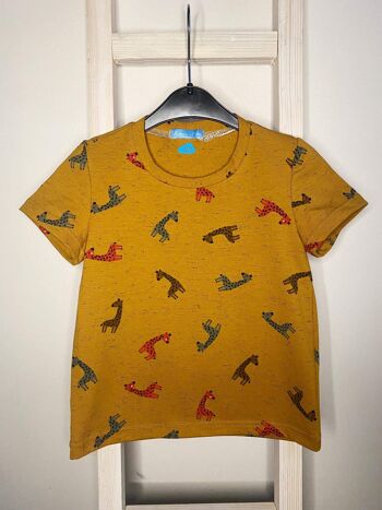 tee-shirt girafe