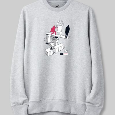 ANTISIMP x Psykiatrifonden - Hver 3. - Crewneck - Grey -