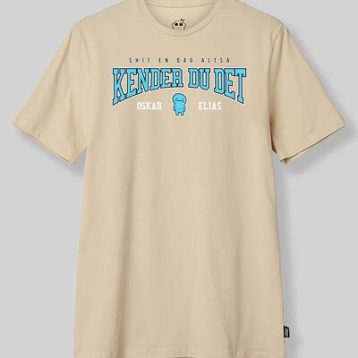 Kender Du Det - BOT College - T-shirt -  - Beige