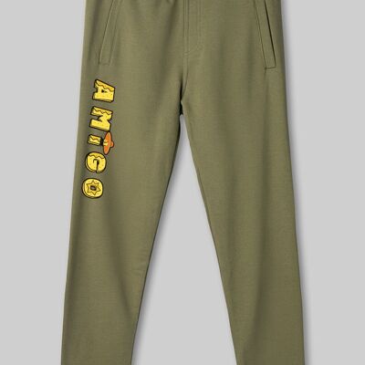 Sweatpants - Army Green "TACO-MAN"