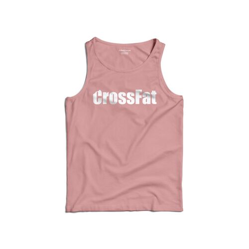 TANK TOP FEMME - CROSSFAT - Mauve Pâle