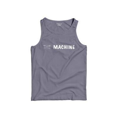 CAMISETA DE TIRANTES - LA MÁQUINA - Gris mate