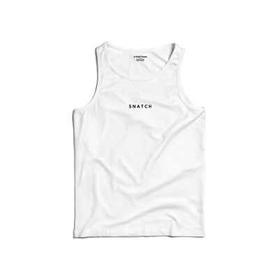 TANK TOP - SNATCH - Blanc