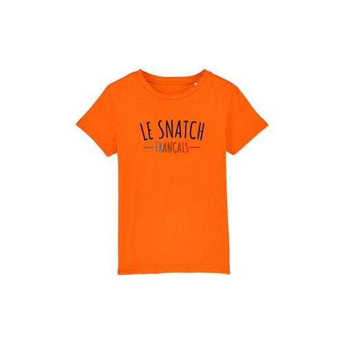 T-SHIRT KIDS - LE SNATCH FRANÇAIS - Orange