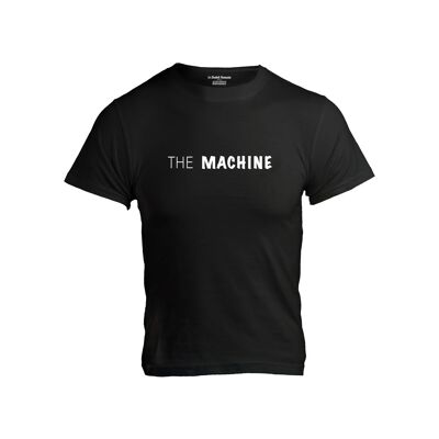 HERREN T-SHIRT - THE MACHINE - Schwarz