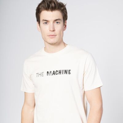 MEN'S T-SHIRT - THE MACHINE - Natural Raw