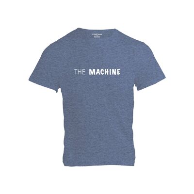 HERREN T-SHIRT - THE MACHINE - Heather Blue