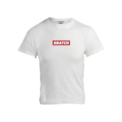 HERREN T-SHIRT - SNATCH LABEL - Weiß