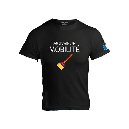 T-SHIRT HOMME - M.MOBILITÉ - Noir