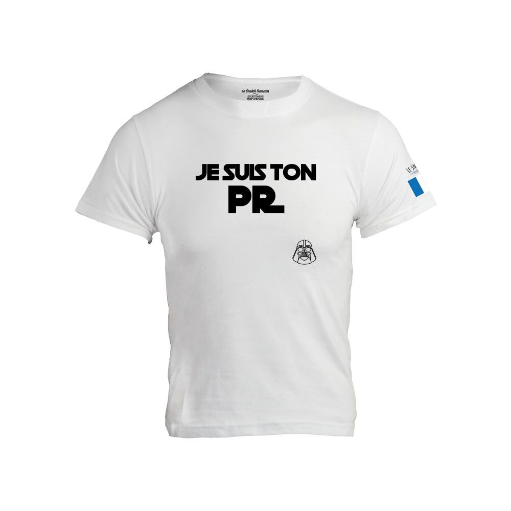 HERREN T-SHIRT - I AM YOUR PR - Weiss