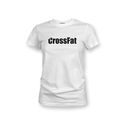 CAMISETA DE MUJER - CROSSFAT - Blanco