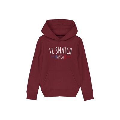 KIDS SWEATSHIRT - THE FRENCH SNATCH - Burgundy