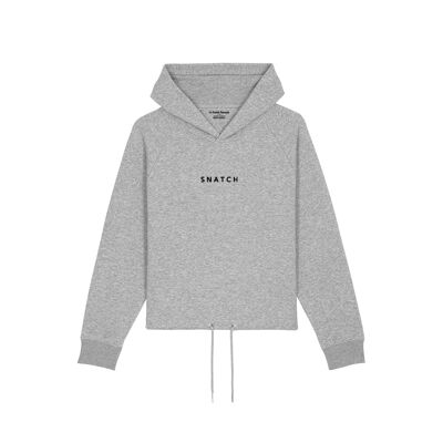 SWEAT-SHIRT FEMME - SNATCH - Gris Chiné