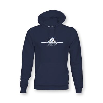 SWEAT-SHIRT - ORGANIC WORKOUT - Navy