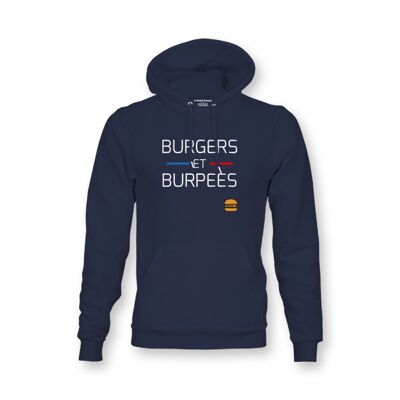 FELPA - Hamburger E BURPEES - Navy