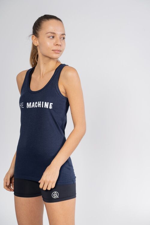 DÉBARDEUR FEMME - THE MACHINE - Navy