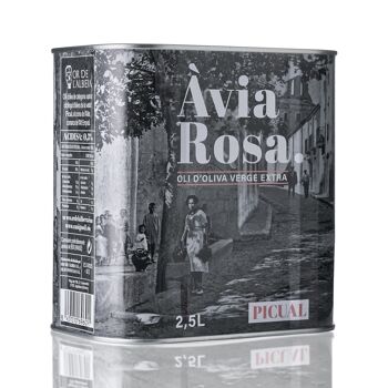 Àvia Rosa Picual Boîte - Huile d'Olive Extra Vierge 2,5L 2