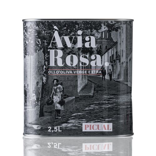 Lata Àvia Rosa Picual - Aceite de Oliva Virgen Extra 2,5L