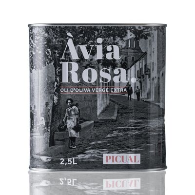 Àvia Rosa Picual Boîte - Huile d'Olive Extra Vierge 2,5L