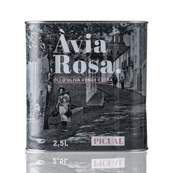 Àvia Rosa Picual Boîte - Huile d'Olive Extra Vierge 2,5L 1