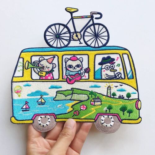 Adventure Camper van XXL Back Patch