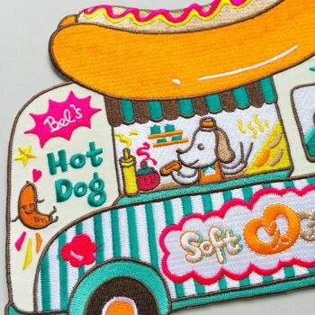 Camion hot-dog camion XXL Back Patch 2