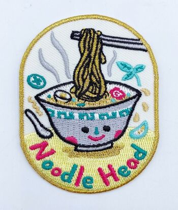 Noodle Head Iron On Patch (édition dorée) 1