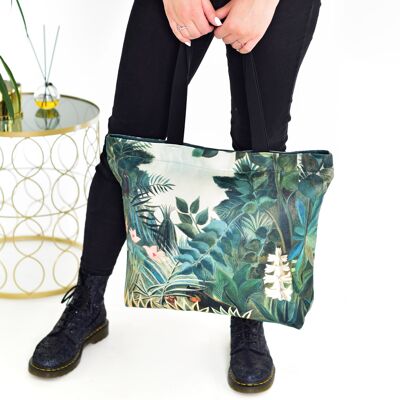 TOTE BAG HENRI ROUSSEAU "THE EQUATORIAL JUNGLE"